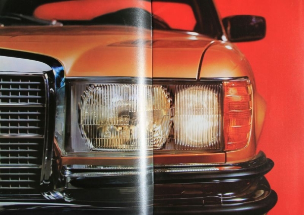 Mercedes-Benz 350 SE 450 SEL Modelprogram 1976 Carbrochure (7908)